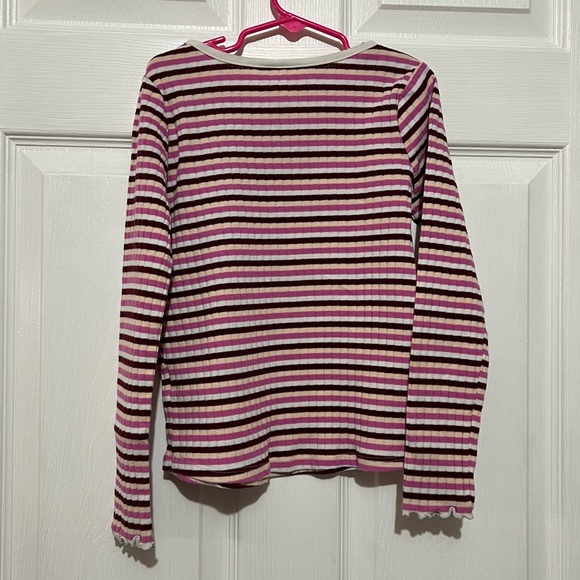 ❄️ Cat & Jack - Girls Ribbed Long Sleeve - Picture 5 of 7